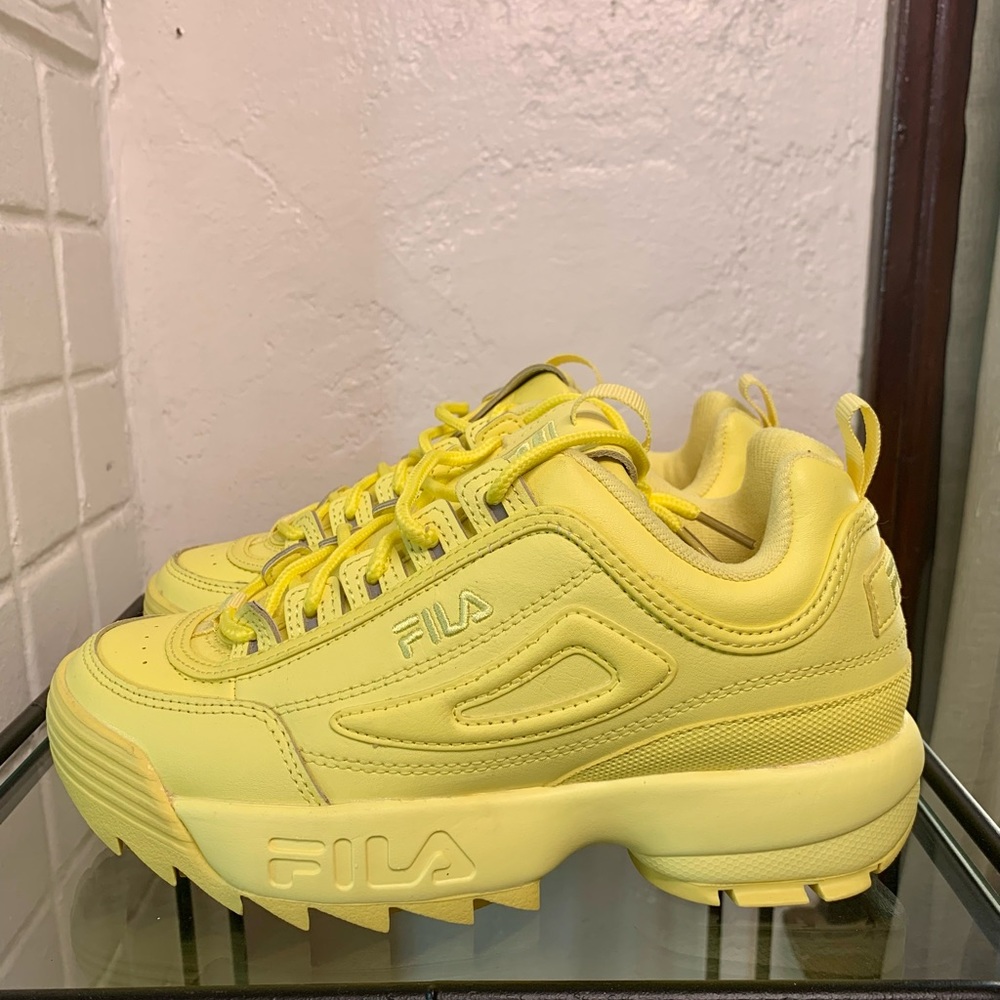 FILA DISRUPTOR 2 PREMIUM ALL YELLOW